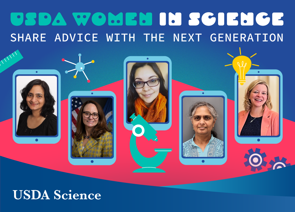 USDA Women in Science graphic