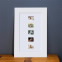 Horses Matted Stamps