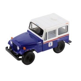 USPS® Pull Back Jeep, Blue