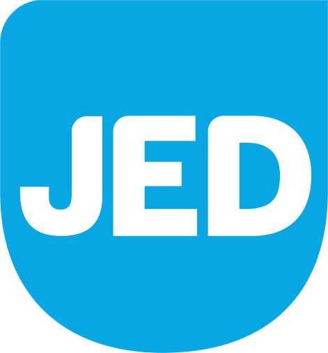 Blue JED logo