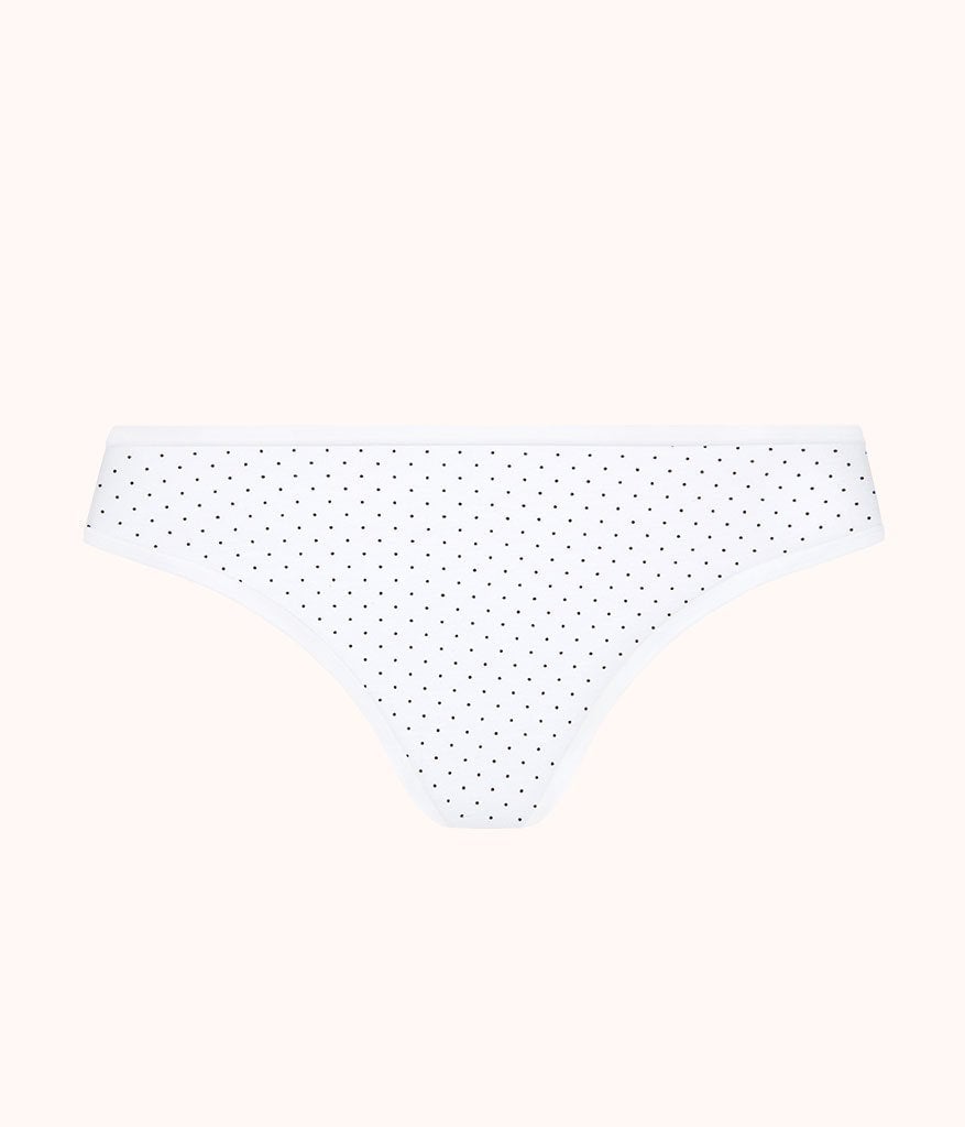 The Cotton Thong: Mini Polka