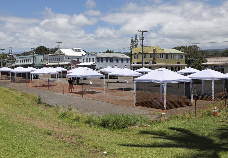 County sets up temporary homeless camp