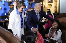 Biden had been slated to speak at the Unidos event in Las Vegas Wednesday afternoon as part of an effort to rally Hispanic voters ahead of the November election.