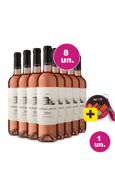 Kit 8 - Esteban Martín Rosé + Caixa de Som Bluetooth Wine Grátis