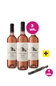 Kit 3 - Esteban Martín Rosé + Saca-Rolhas Grátis