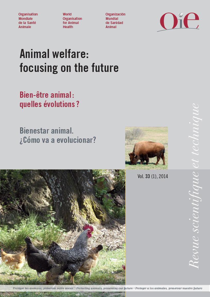 Animal welfare: focusing on the future