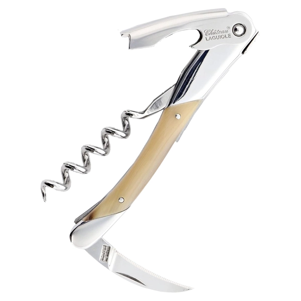 Grand Cru Corkscrew with White Horn Handle