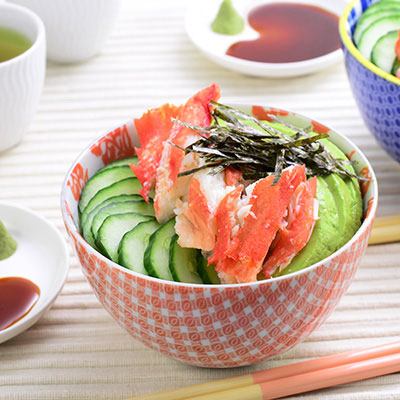 Zojirushi Recipe – Deconstructed California Roll