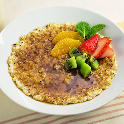 Zojirushi Recipe – Creamy Oatmeal <i>Brûlée</i>