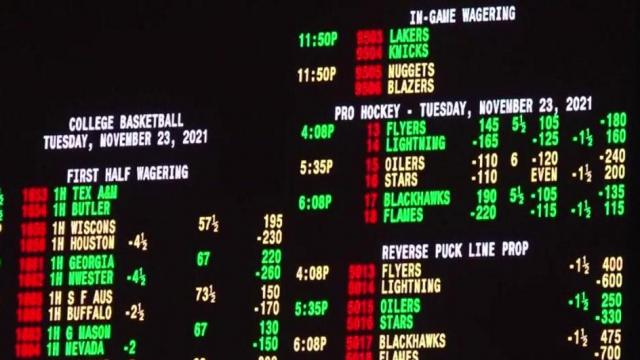 Sports bettors in North Carolina wager nearly $400 million in June, a new low in the state