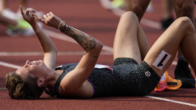 Transgender, nonbinary 1,500 runner Nikki Hiltz shines on and off track, earns spot at Paris Games