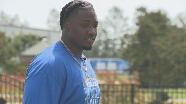 Keeshawn Silver strives to be role model for Rocky Mount youth through "Big Kountry" camp