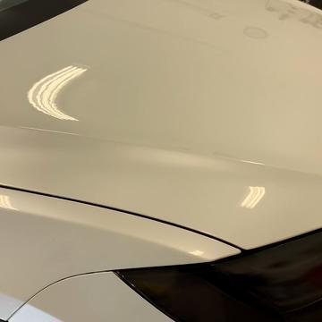 Photo of Werkshop - Burlingame , CA, US. 2020 Tesla Model X protected by Suntek Paint protection film on the full front end and SB3 Alpha ceramic coating on the entire car